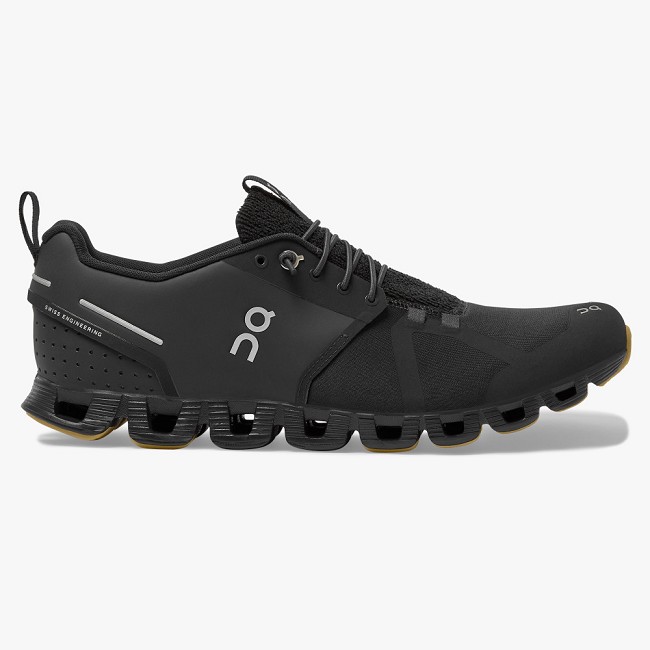 ON Cloud Terry Mens - Men's Road Running Shoes NZ-15720 Black